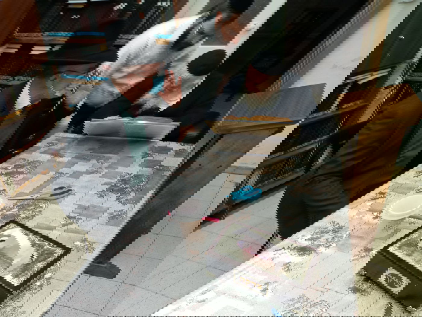 הרב אקשטיין בהתייעצות אצל שה"ת במהלך ימי הקורונה