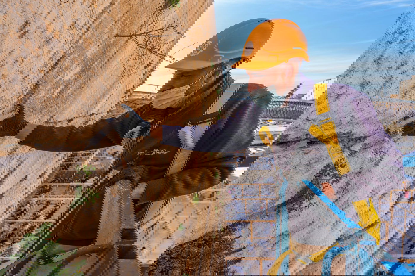 כך שומרים על בריאות אבני הכותל המערבי