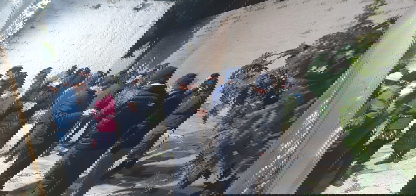 האדמו"ר, הרב והשרה נכנסו לקבר יוסף; צפו