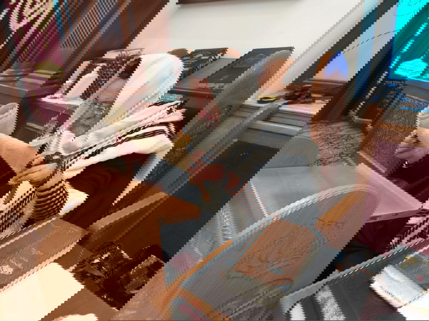 קריאת המגילה של הראשל״צ הגר״ש עמאר