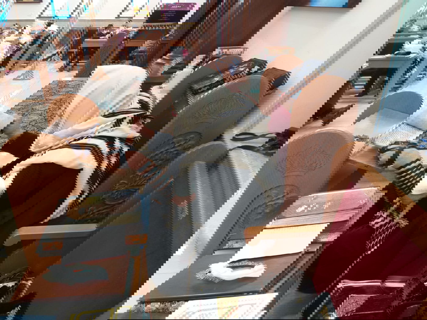 קריאת המגילה של הראשל״צ הגר״ש עמאר