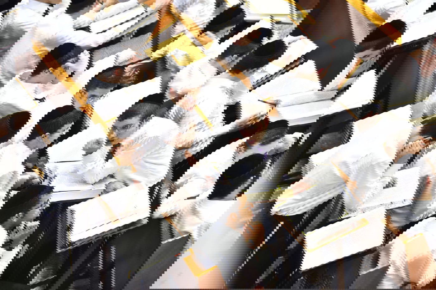 מרגש: סדר לימוד ליל פורים בישיבת פוניבז'