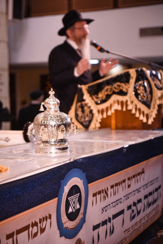 חגיגת פורים בבית הכנסת המרכזי בבירת רוסיה