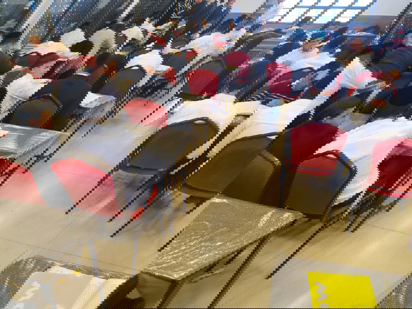 לא התרגשו מהעוצר ונשארו ללמוד בישיבה