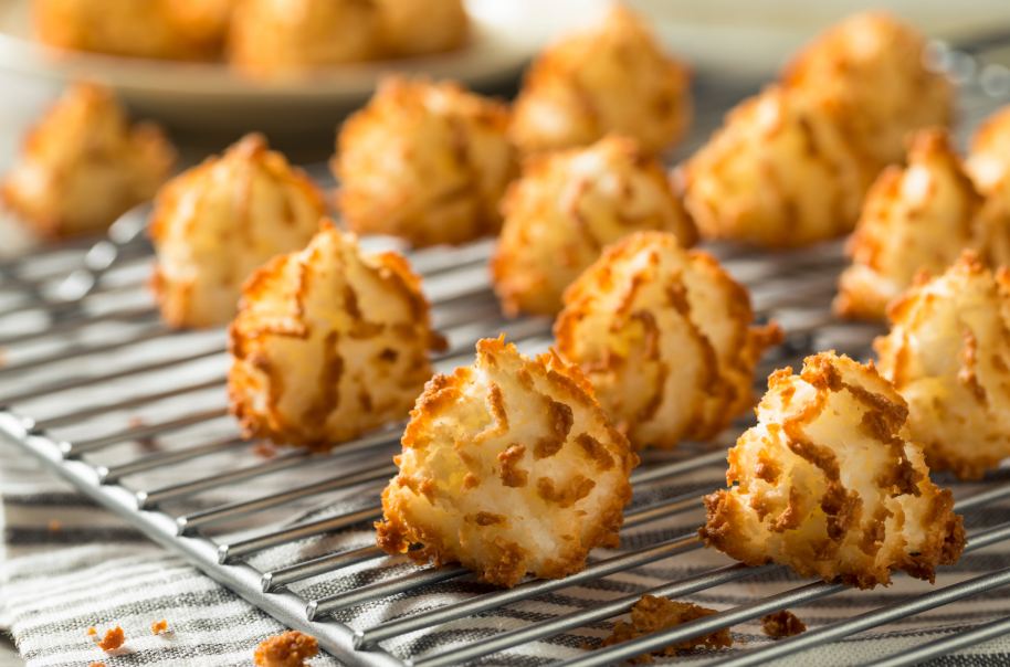 מתכון לעוגיות מקרון קוקוס איטלקיות - קלות ומהירות