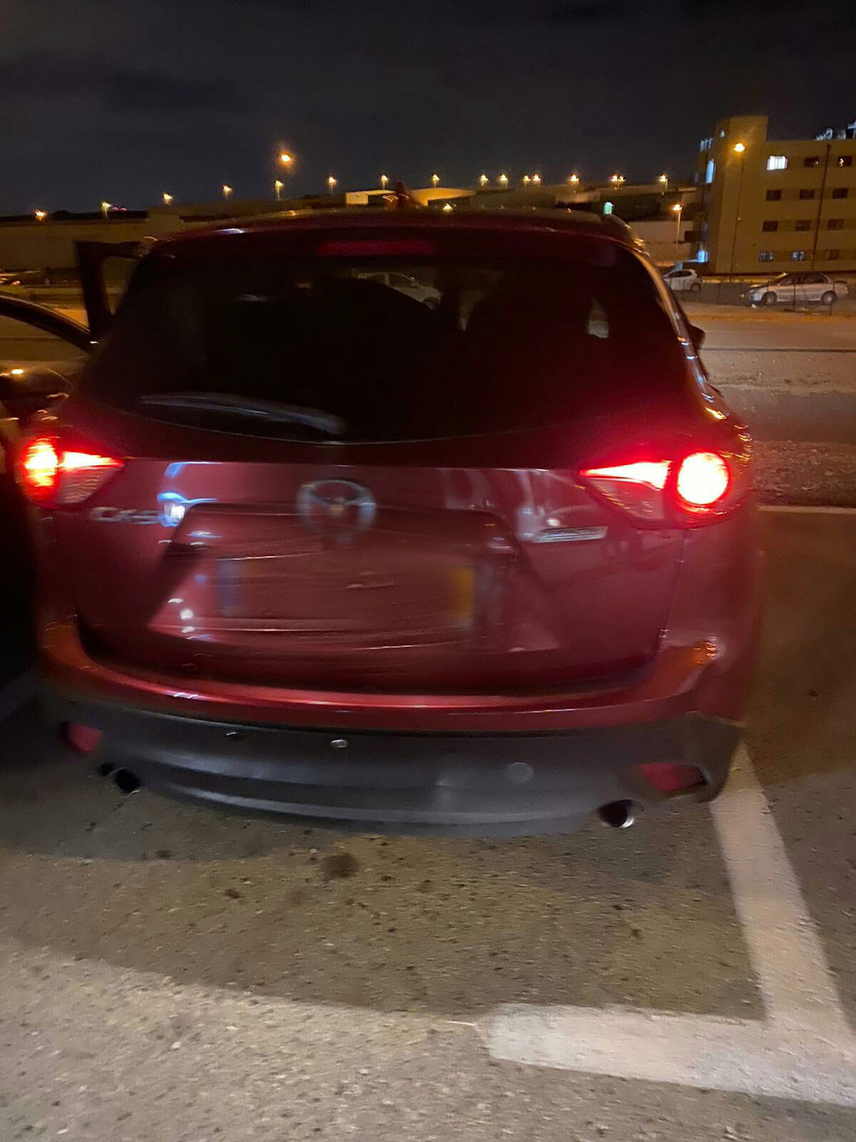 ארבעה גנבי 'מאזדה' נעצרו במחסום רנטיס