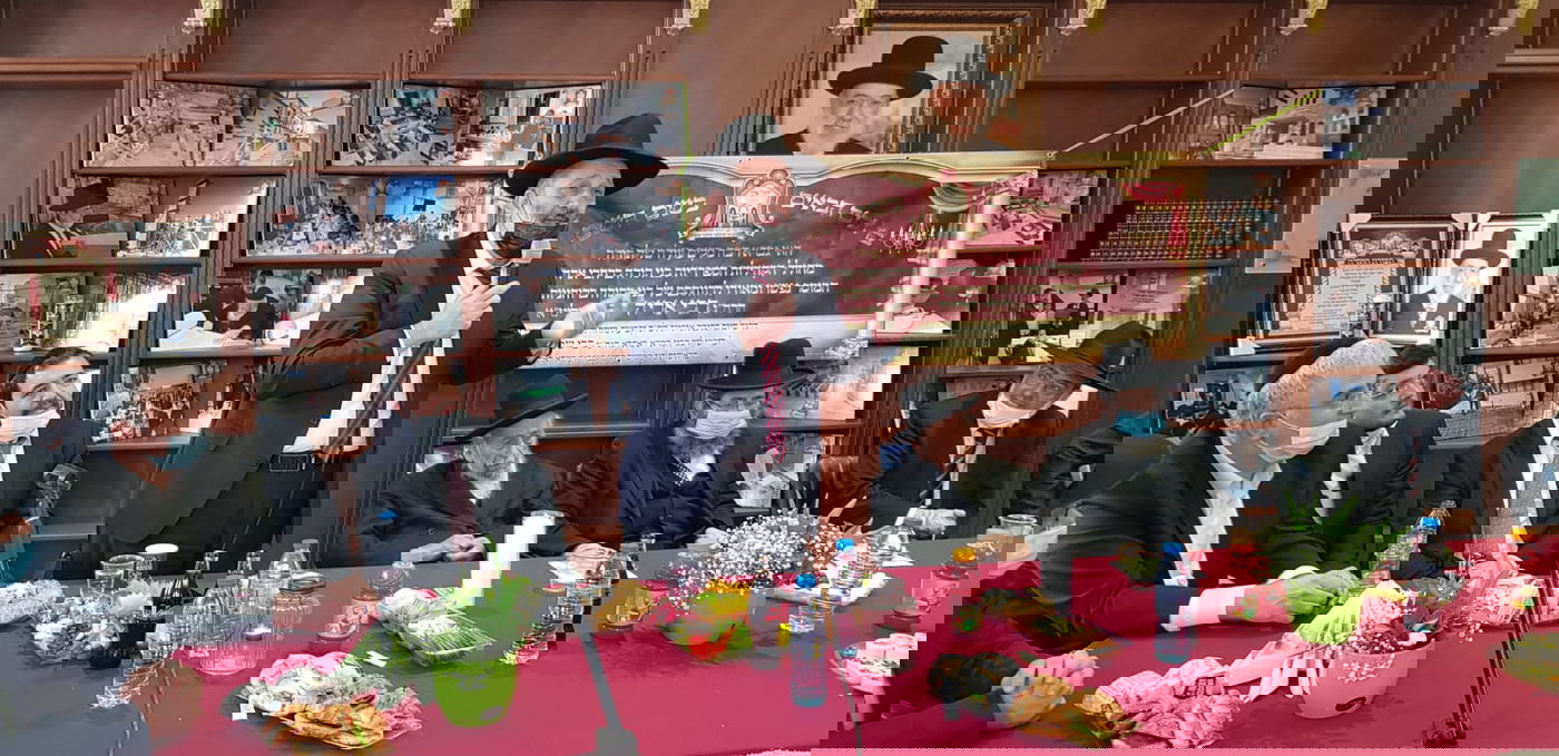 נחנכה לשכתו של רבה הספרדי של בני ברק הגר"מ בן שמעון