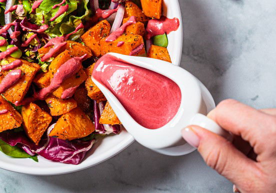 טחינה סלק - טחינה ורודה