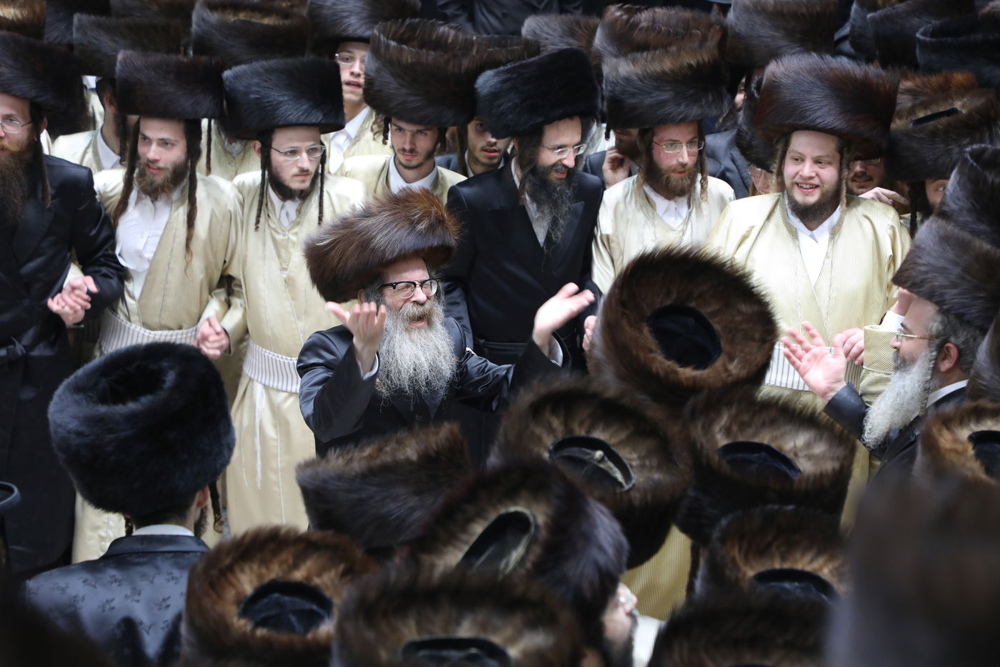 שמחת החתונה בחצרות תולדות אהרן-מישקולץ