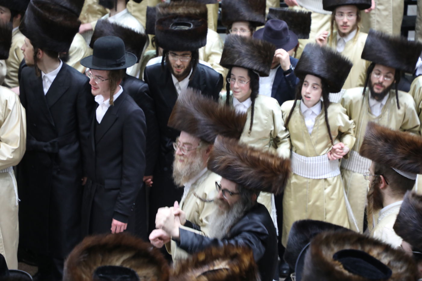 שמחת החתונה בחצרות תולדות אהרן-מישקולץ