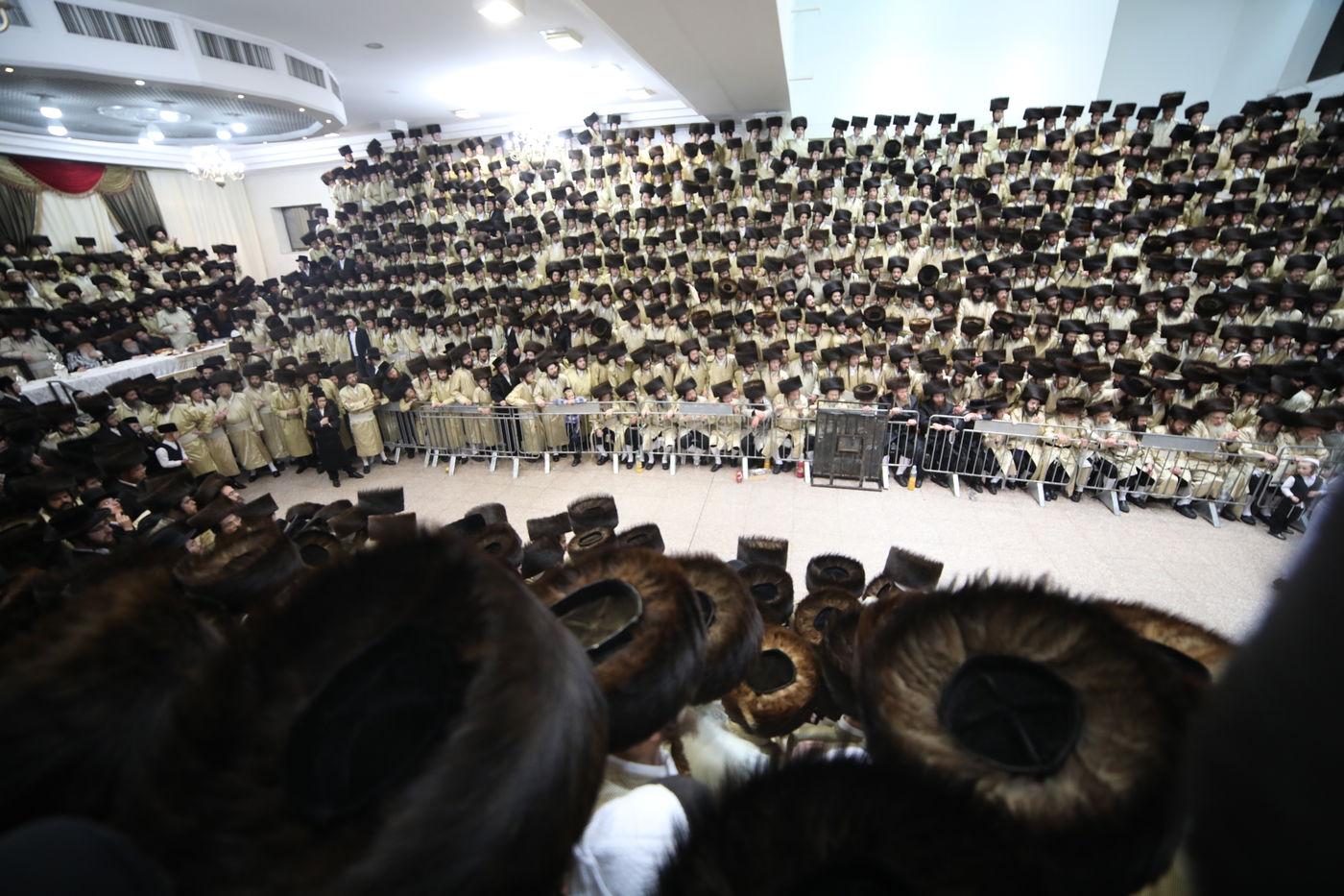 שמחת החתונה בחצרות תולדות אהרן-מישקולץ