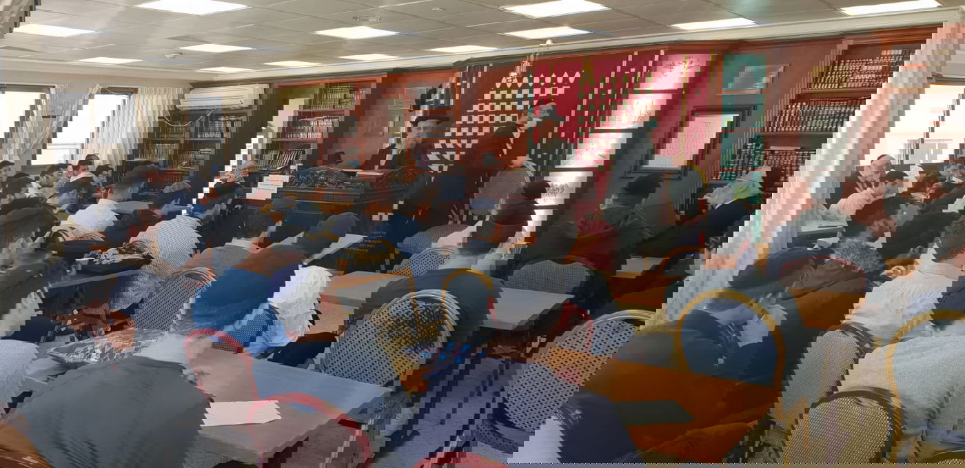 חבר ה'מועצת' הדליק נר ומסר שיעור לזכר זקן הראשונים לציון זצ"ל