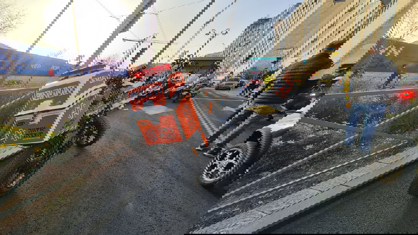 זירת התאונה