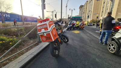 זירת התאונה