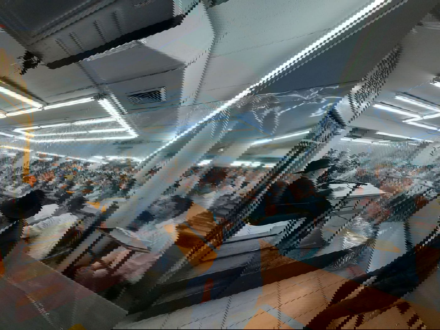 לאחר התקיפה: ראש הישיבה מסר שיעור • תיעוד