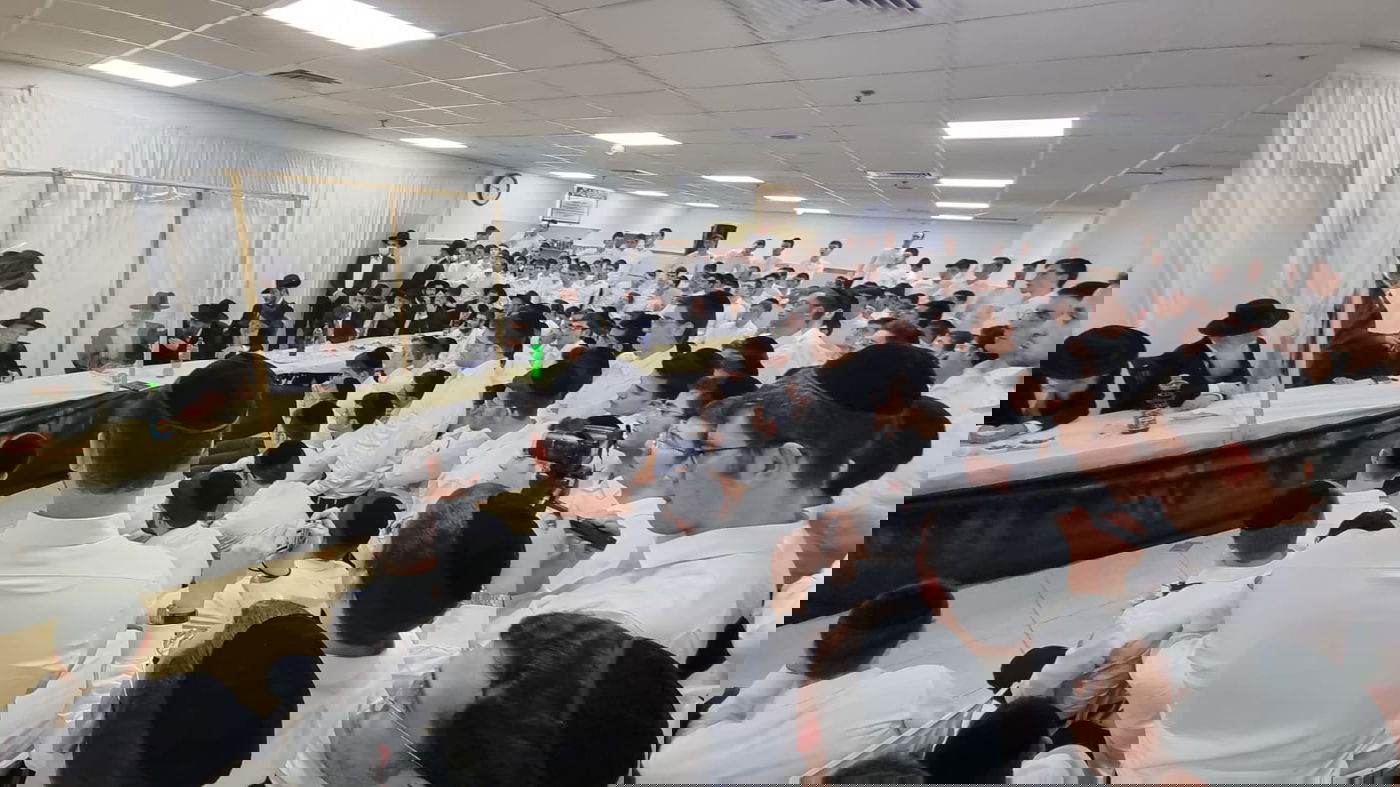 ביקור היסטורי: ראש הישיבה הגיע לפתח תקווה