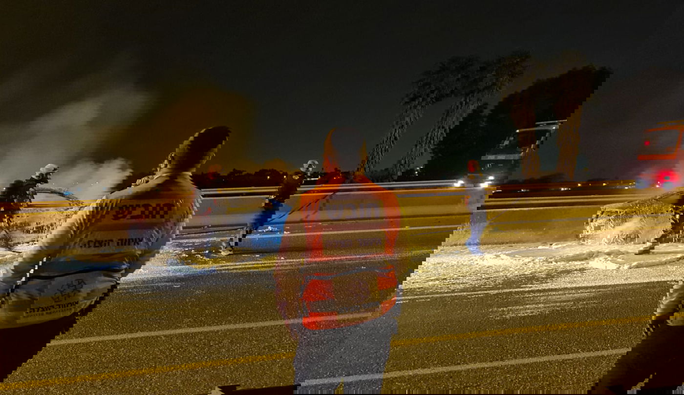 נהג חרדי כבן 30 נהרג בתאונה מחרידה כשרכבו עלה באש