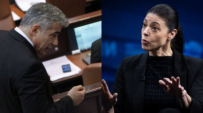 לפיד, ויו"ר 'העבודה' מיכאלי