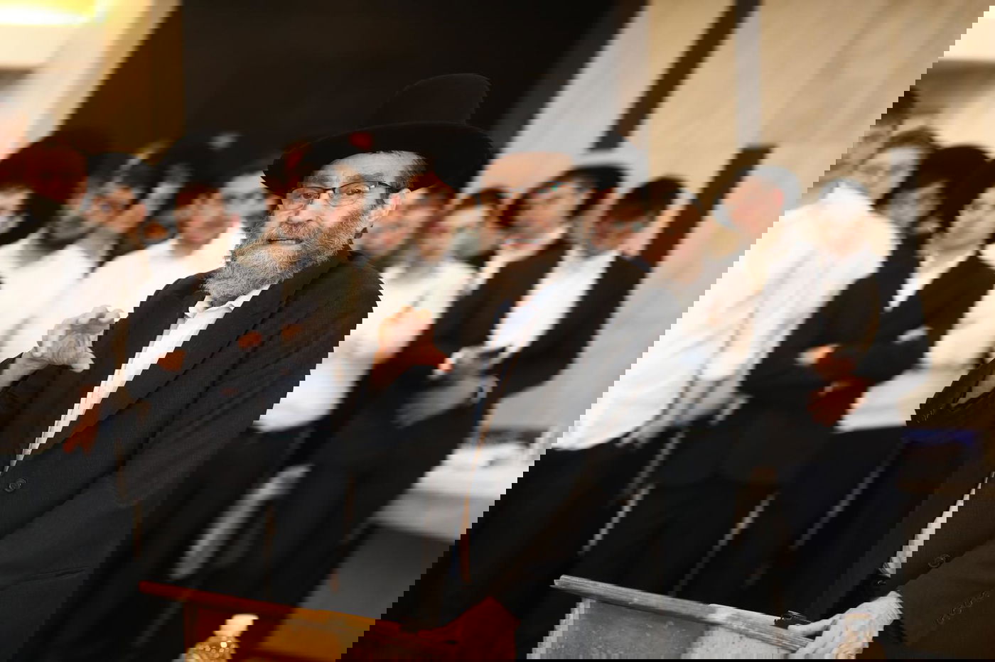 ביקור גפני ב'חברון' והסרת המודעה; גרסת תלמידי הישיבה