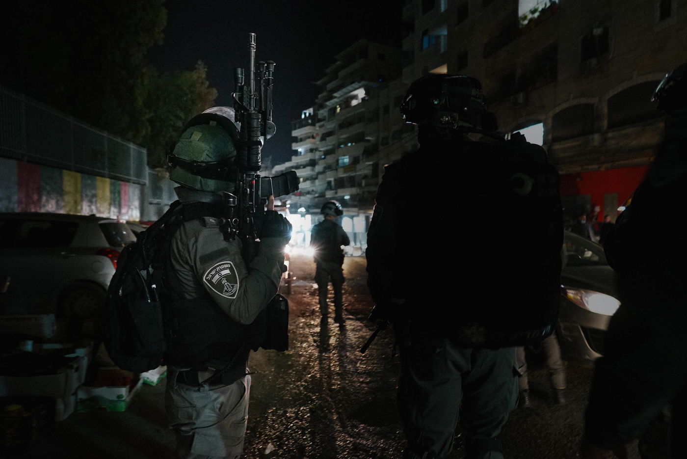 כך עצרו מסתערבים חשודים במזרח י-ם. צפו