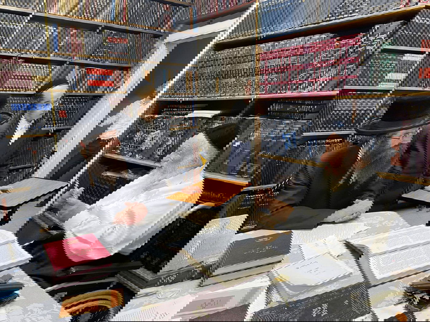 ב'אורייתא' חגגו בר מצווה לבנו של ראש הישיבה