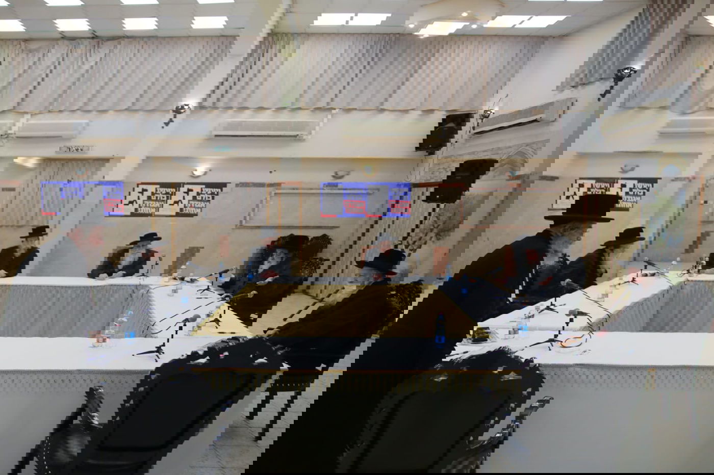 צלם 'כיכר' תיעד: כינוס מועצת גדולי התורה של אגודת ישראל