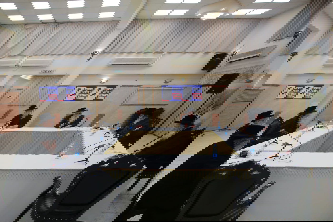 צלם 'כיכר' תיעד: כינוס מועצת גדולי התורה של אגודת ישראל