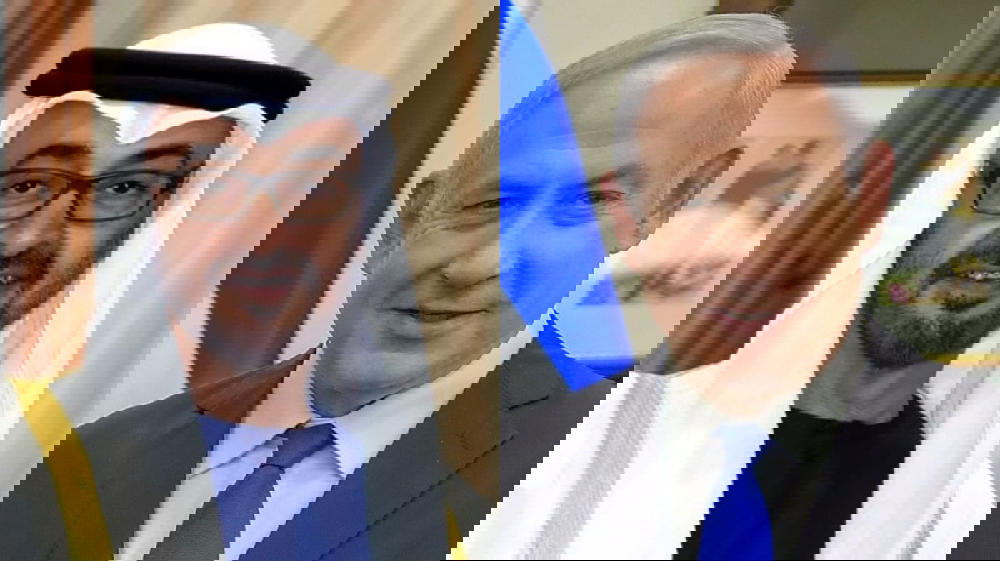 נתניהו ויורש העצר האמירתי בן זאיד