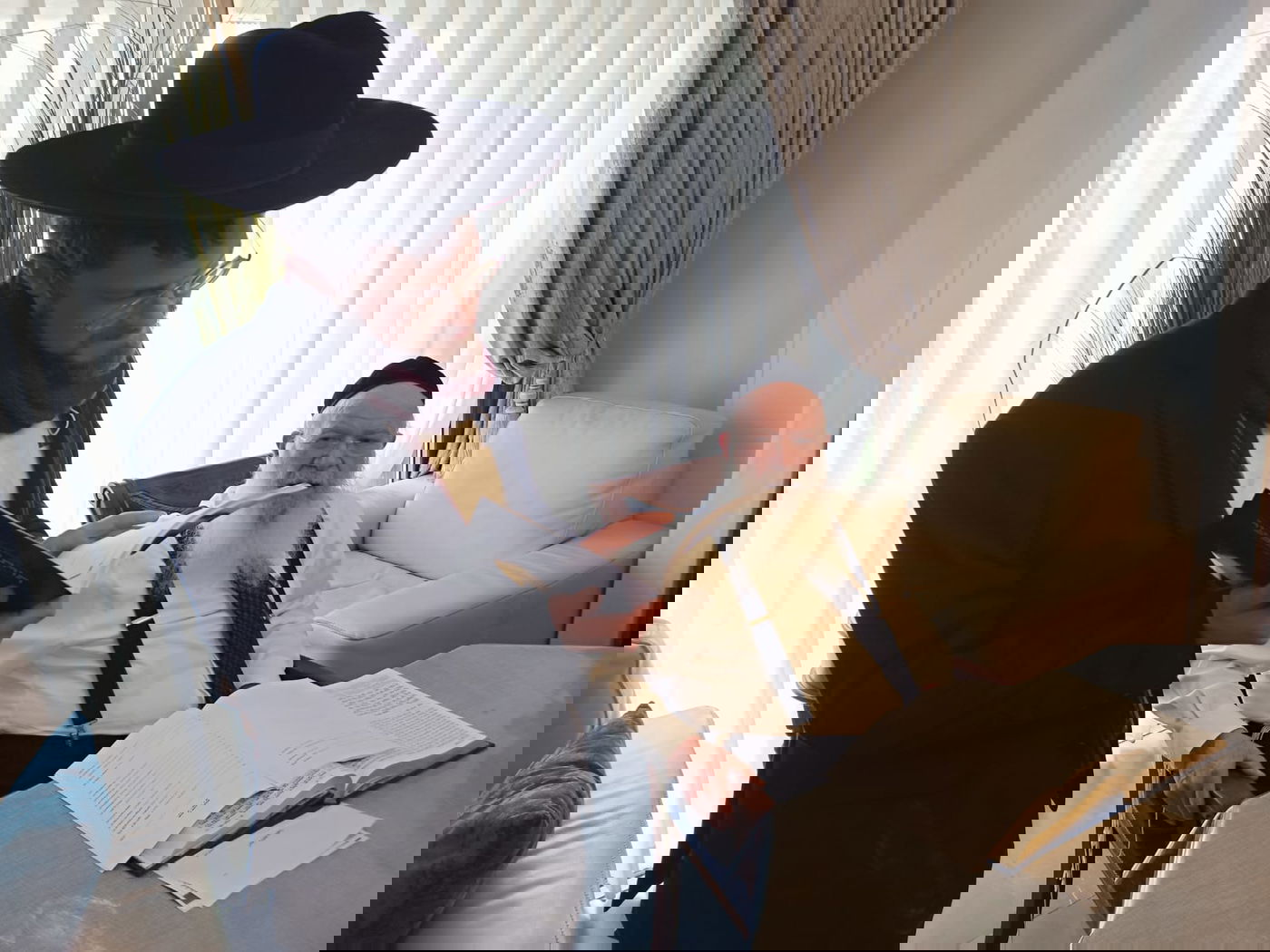 בבית המשגיח הגר"ח וואלקין: מעמד סיום זמן חורף