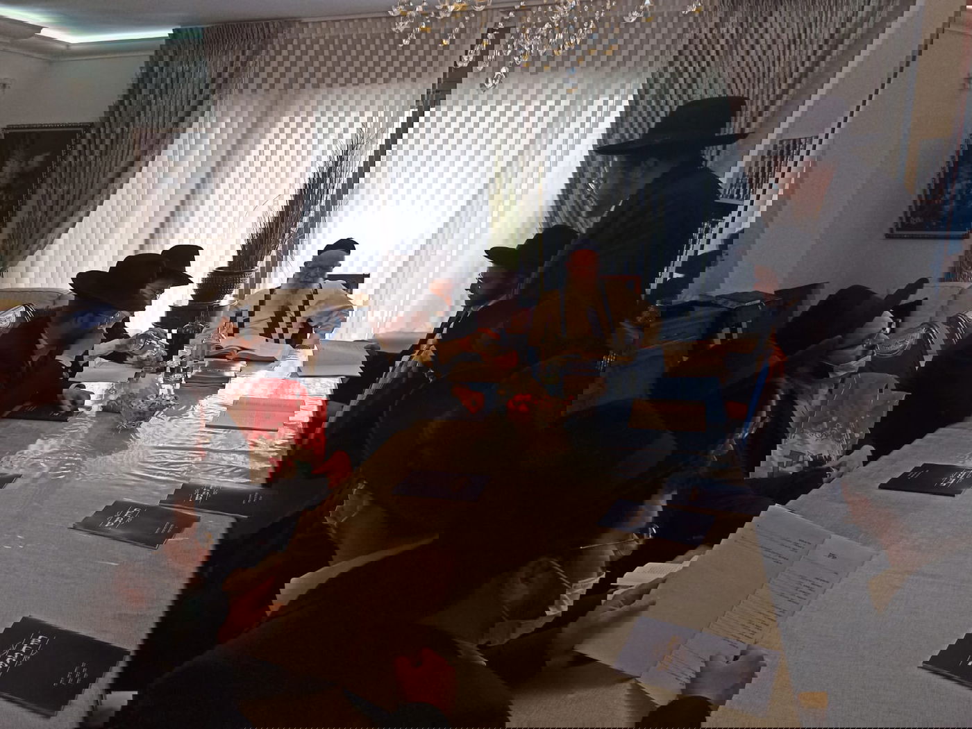 בבית המשגיח הגר"ח וואלקין: מעמד סיום זמן חורף