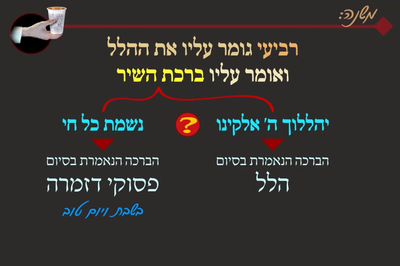 מסכת פסחים, דף קי"ח • סיכום והמחשה של הדף היומי