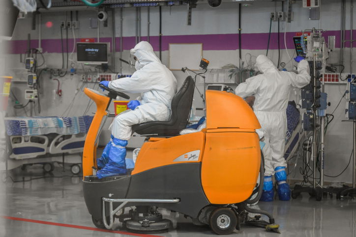 בית החולים שיבא בזמן הקורונה