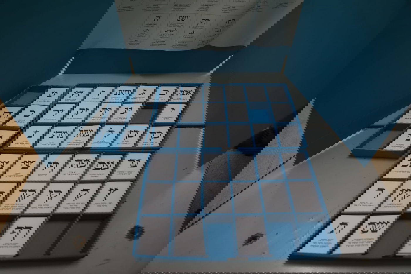 רגע לפני: כך נראית ההתארגנות בקלפי; צפו