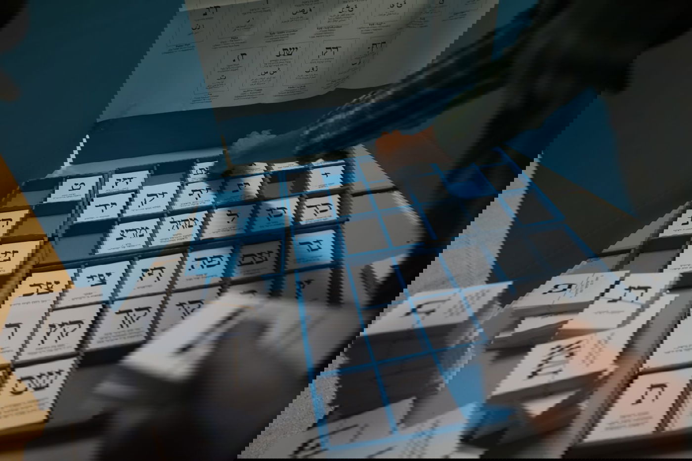 רגע לפני: כך נראית ההתארגנות בקלפי; צפו