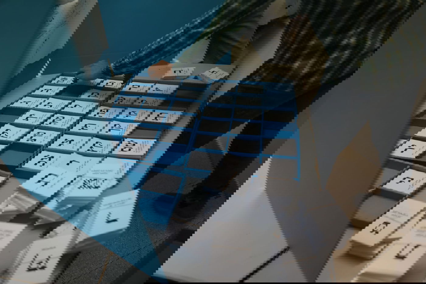 רגע לפני: כך נראית ההתארגנות בקלפי; צפו