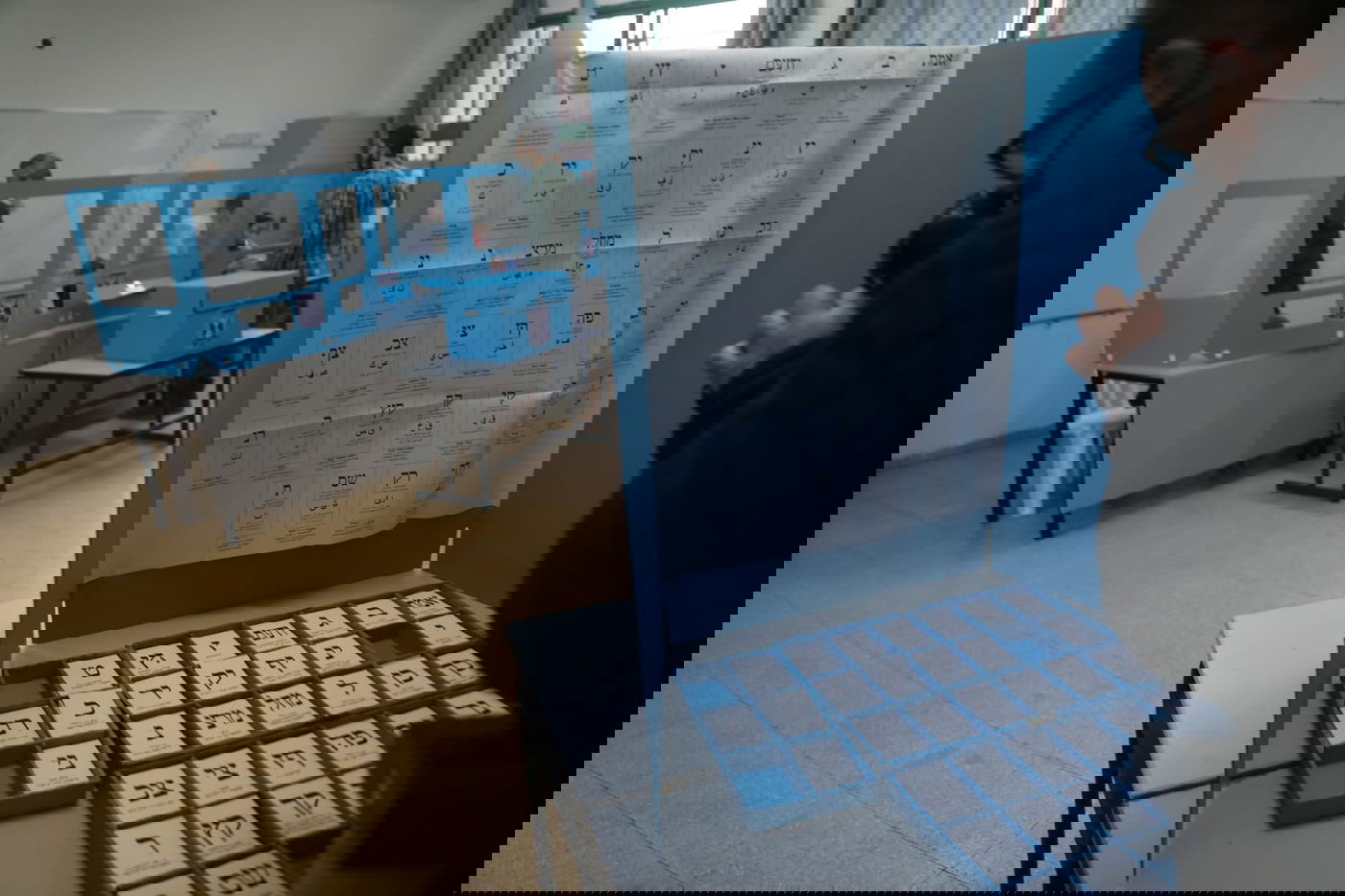 רגע לפני: כך נראית ההתארגנות בקלפי; צפו