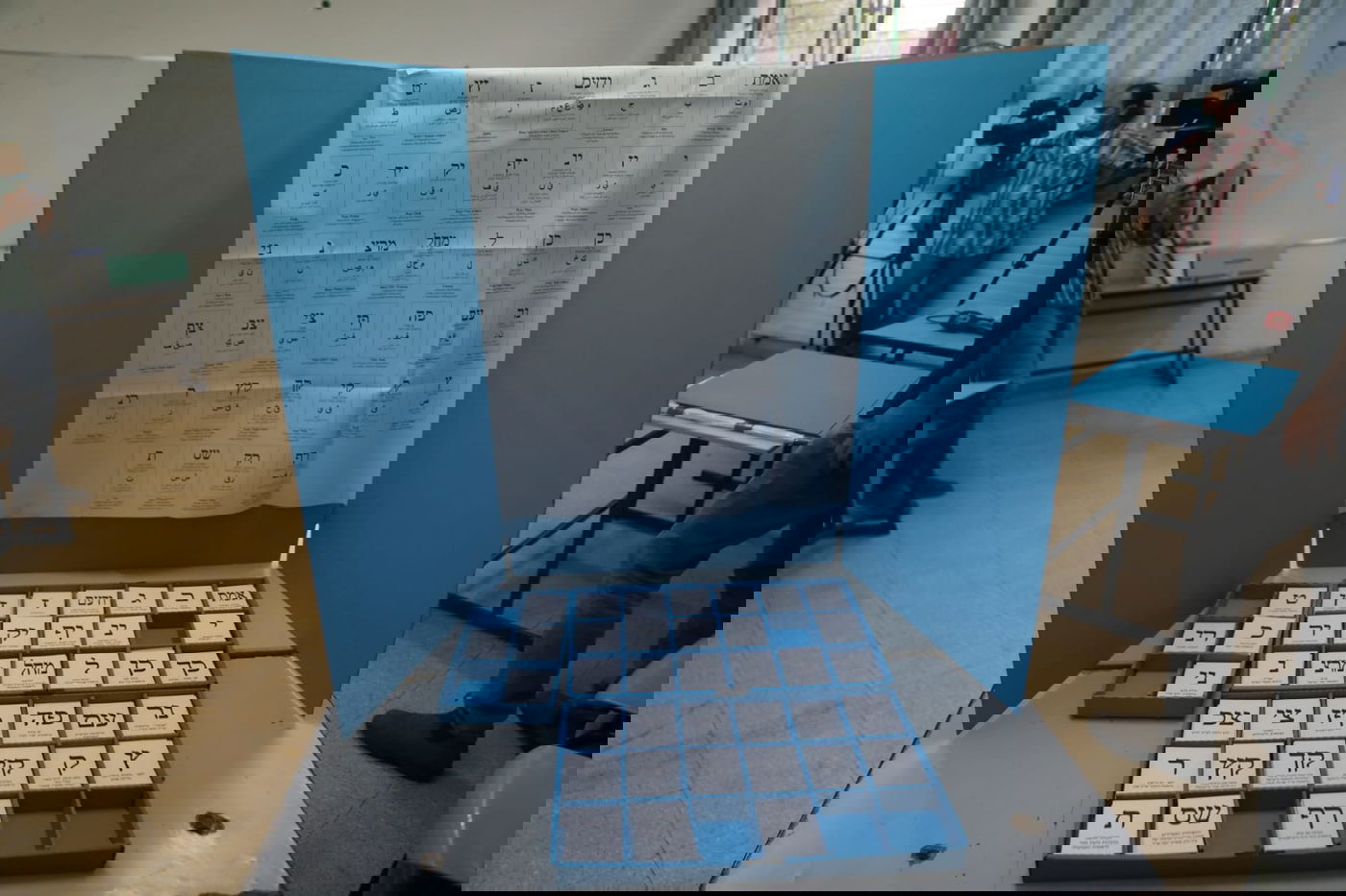 רגע לפני: כך נראית ההתארגנות בקלפי; צפו