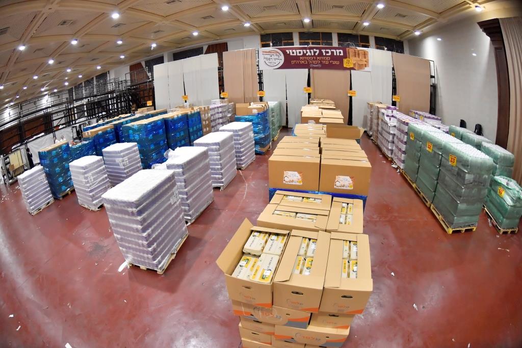 בניו של האדמו"ר ביקרו במרכז הקמחא דפסחא