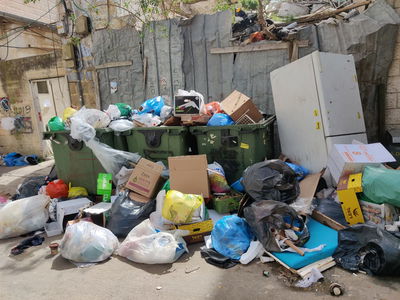 אשפה שלא מפונה | ארכיון