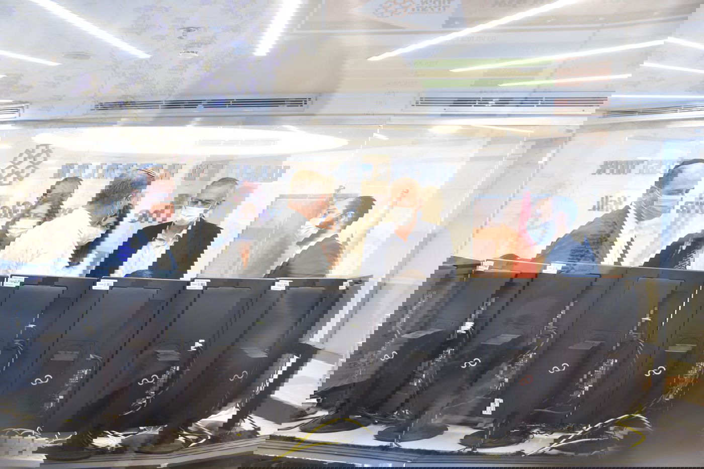 פרויקטור הקורונה ביקר באיחוד הצלה