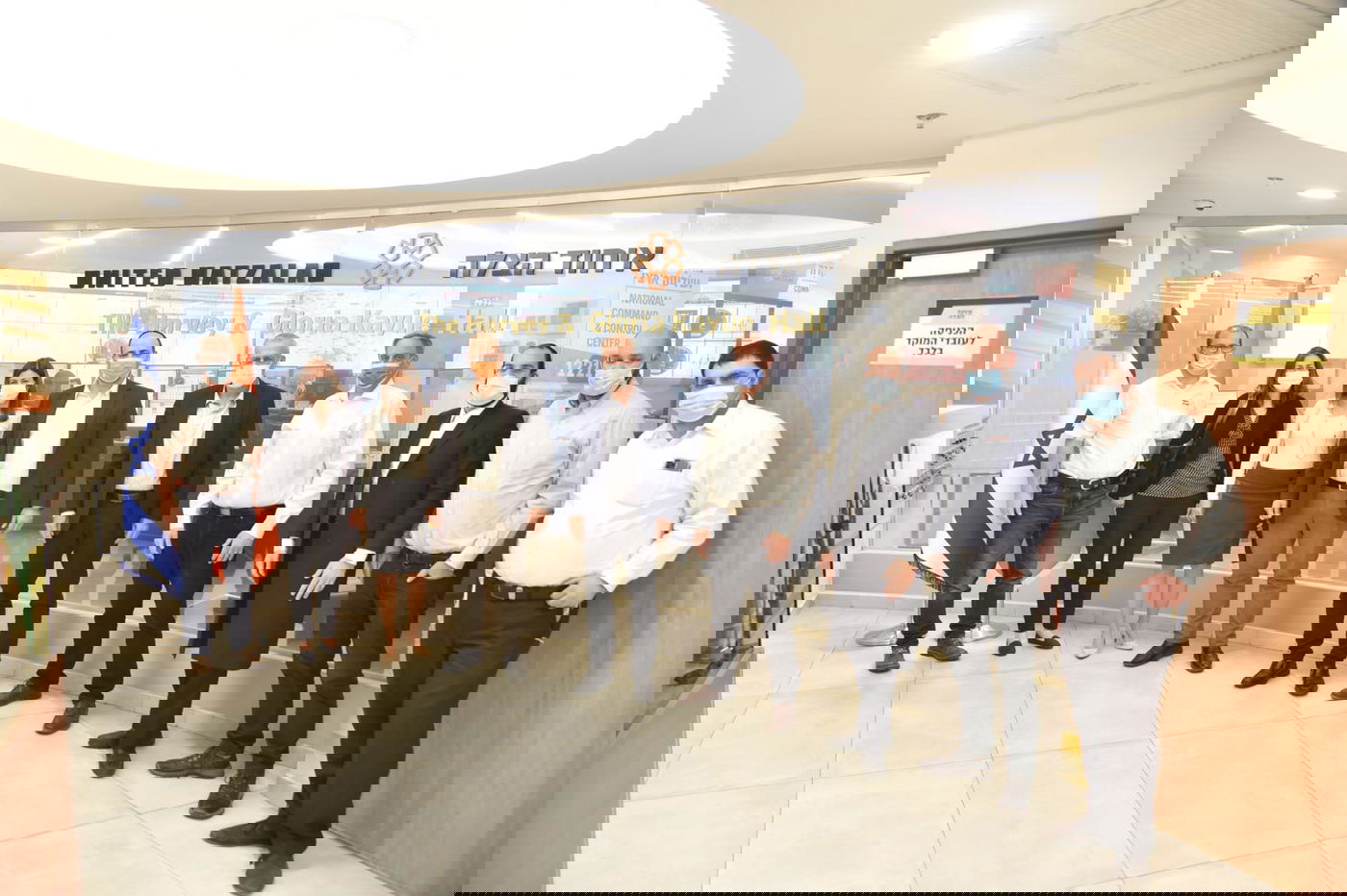 פרויקטור הקורונה ביקר באיחוד הצלה