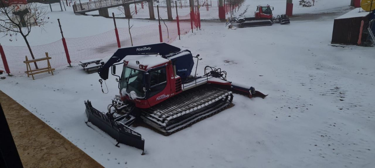 אתר החרמון: 10 סנטימטרים של שלג ירד במהלך הלילה