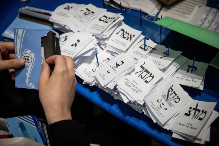 לפי התוצאות הכמעט סופיות: אלו 120 חברי הכנסת ה-24