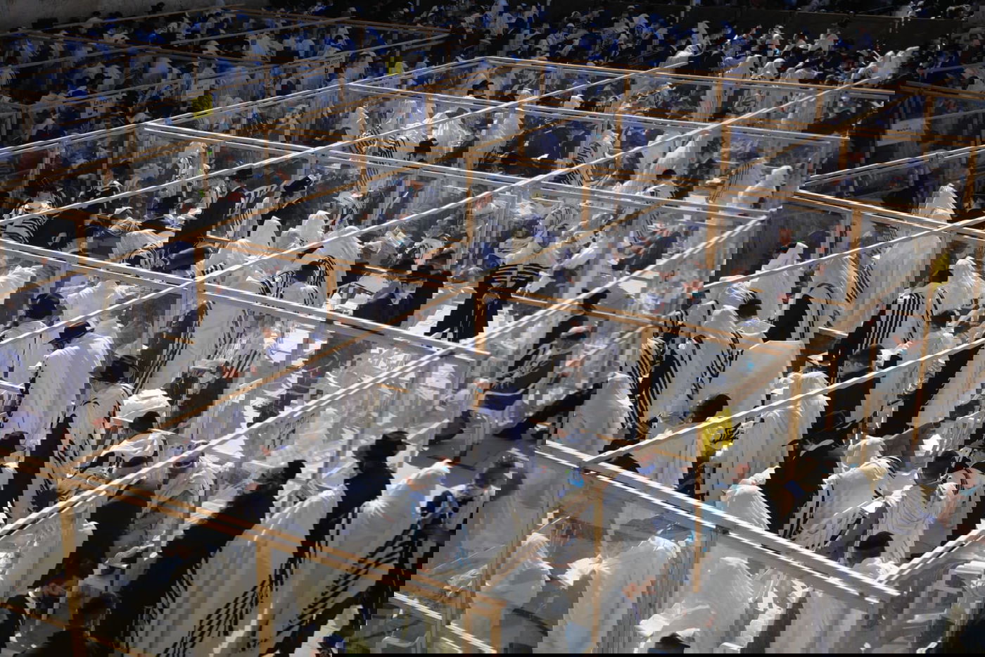 לאחר שנת ה'קורונה'; האלפים חזרו ל'ברכת כהנים' בכותל