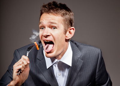 כוויה בלשון. שוב לא עמדתם בפיתוי?