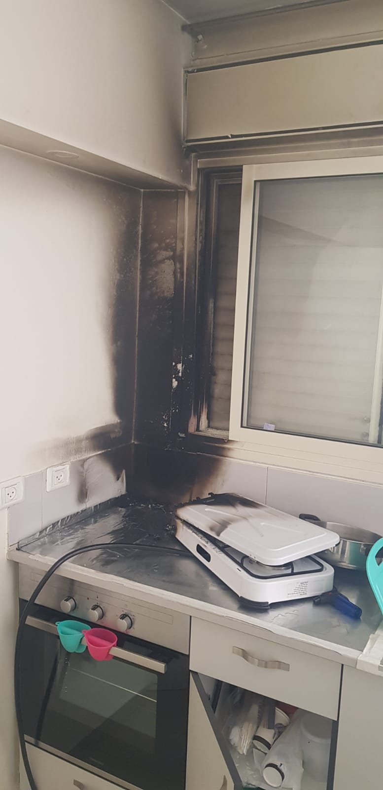 כירת הגז של פסח כמעט וגרמה לאסון כבד