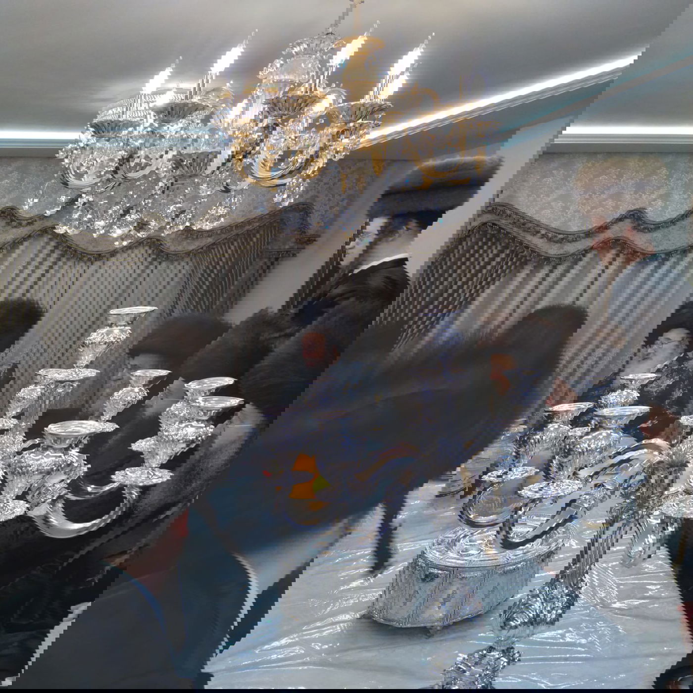 הרבי משאץ - ויז'ניץ בביקור אצל האדמו"ר מספינקא