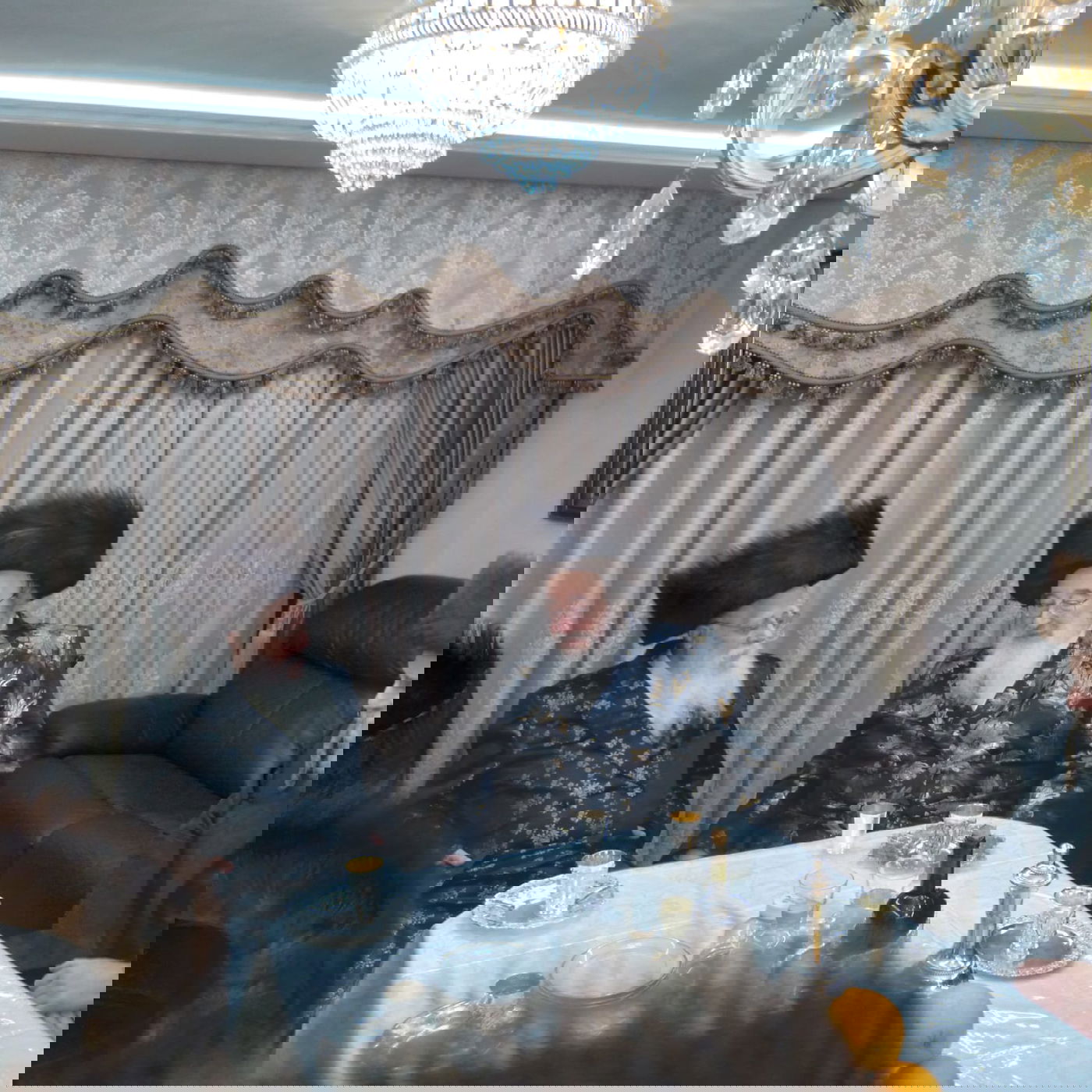 הרבי משאץ - ויז'ניץ בביקור אצל האדמו"ר מספינקא