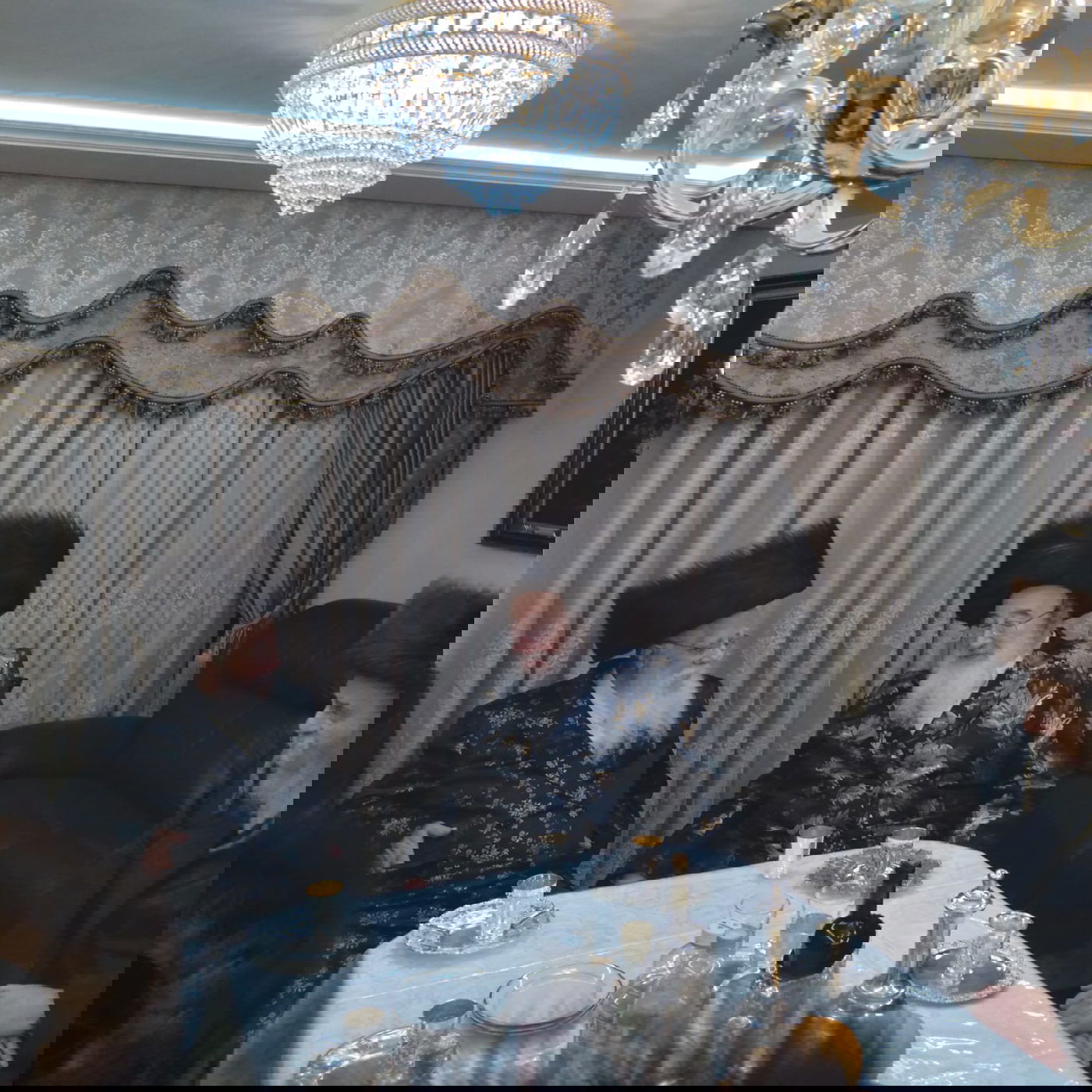 הרבי משאץ - ויז'ניץ בביקור אצל האדמו"ר מספינקא