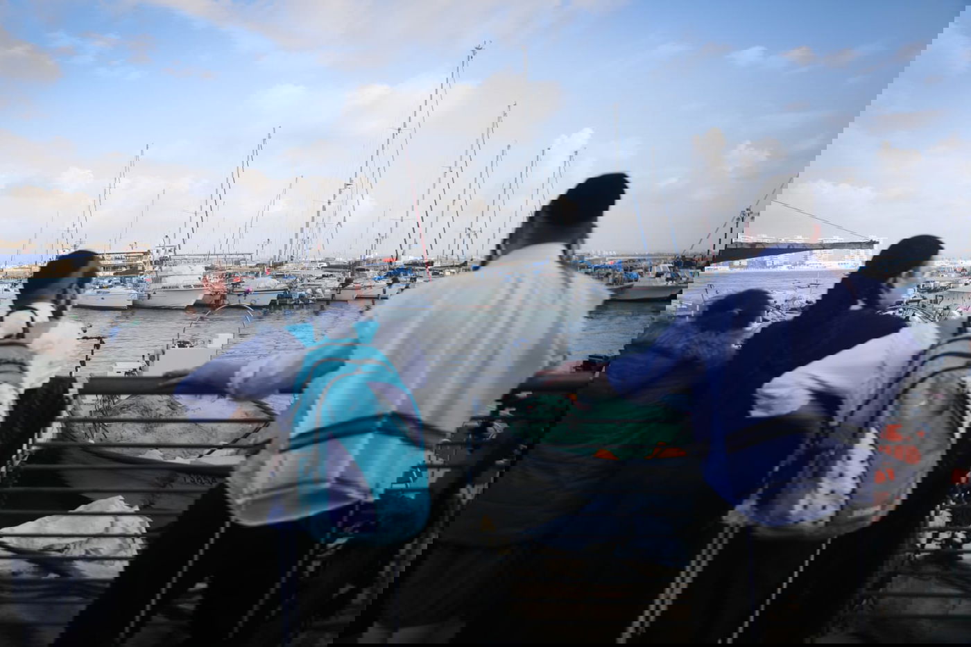 מבלים בחול המועד בעיר העתיקה בעכו; גלריה